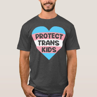 Camiseta Proteja o suporte LGBT a crianças trans, LGBT tran