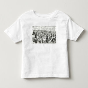 Camiseta Protestadores em Edimburgo, 1637