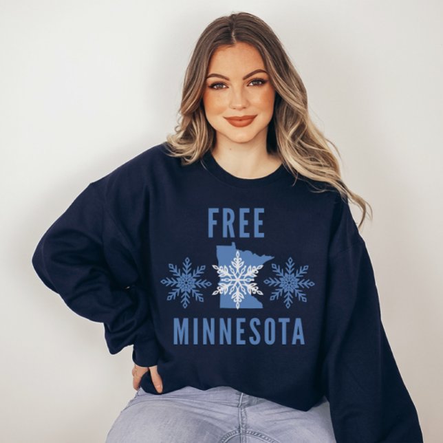 Camiseta Protesto Anti ICE Livre Minnesota (Criador carregado)
