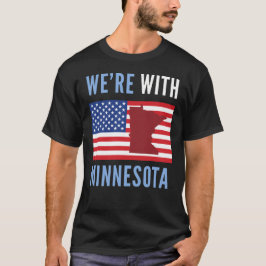 Camiseta Protesto Anti ICE Trump Minnesota