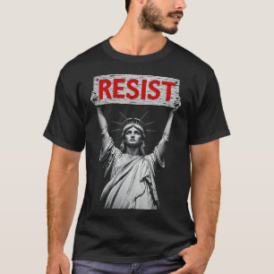 Camiseta Protesto Anti Trump Resistir a Trump Protesto Anti
