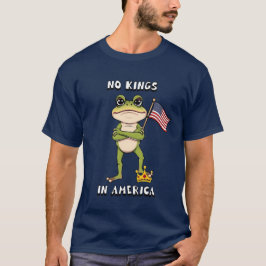 Camiseta Protesto Anti-Trump Sem Reis na América