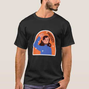 Camiseta Protesto contra a Marcha dos Direitos Humanos das
