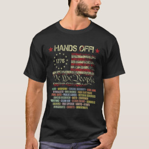 Camiseta Protesto contra segurança social resiste demo de s