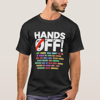 Camiseta Protesto de Mãos
