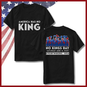 Camiseta Protesto do Dia Sem Reis 14 de Junho de 2025
