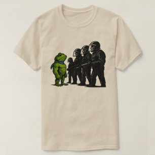Camiseta Protesto do Sapo de Portland l Resistir Sapo Portl