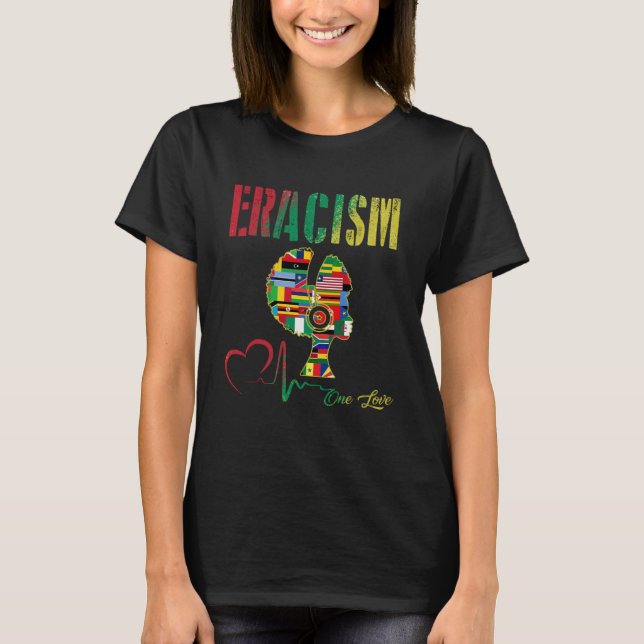 Camiseta Protesto Eracismo Superior (Frente)