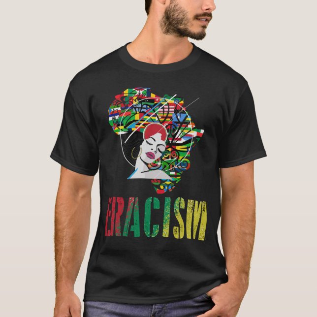 Camiseta Protesto Eracismo Superior (Frente)