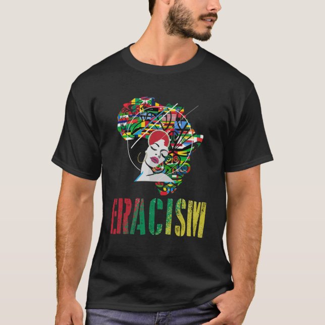 Camiseta Protesto Eracismo Superior (Frente)