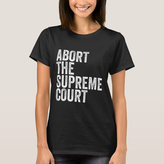 Camiseta Protesto Feminista do Supremo Tribunal (Frente)