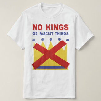 Camiseta Protesto No Kings Resiste 2025