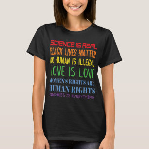 Camiseta Protesto Político Citação de Marcha - Direitos Hum