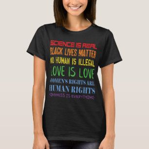 Camiseta Protesto Político Citação de Marcha - Direitos Hum