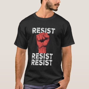 Camiseta Protesto Resistir Resistência Pro-América Pela Dem