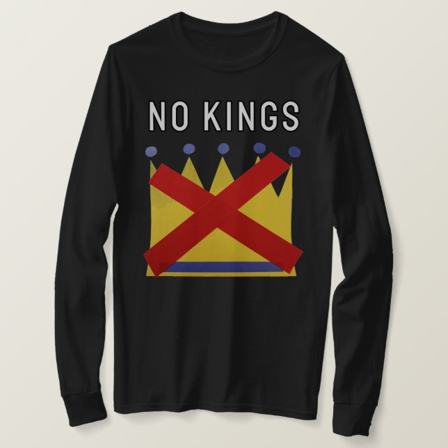 Camiseta Protesto Sem Reis Resiste Unir (Frente do Design)