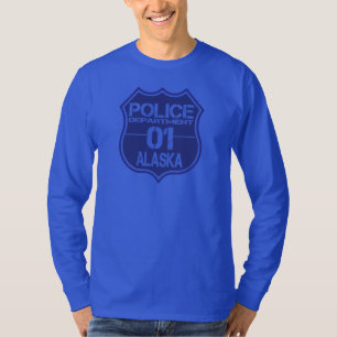 Camiseta Protetor 01 do departamento da polícia de Alaska