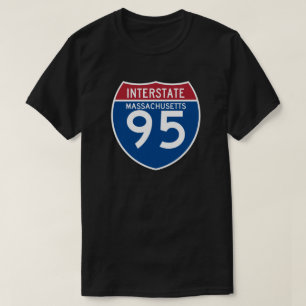 Camiseta Protetor da estrada nacional das MÃES I-95 de
