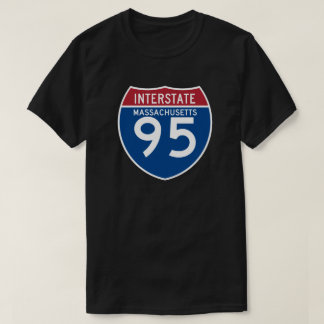 Camiseta Protetor da estrada nacional das MÃES I-95 de
