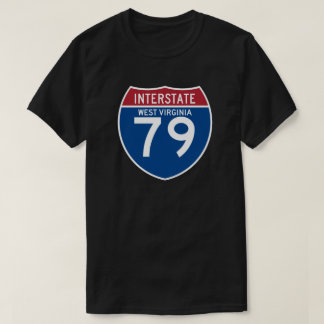 Camiseta Protetor da estrada nacional de West Virginia WV