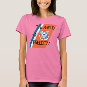Camiseta Protetor da guarda costeira da liberdade