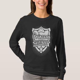 Camiseta Protetor de Meninas da Segurança da Princesa Pai d