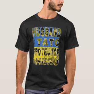 Camiseta Protetor de Pais para Marido Hero Husband Tato Pro