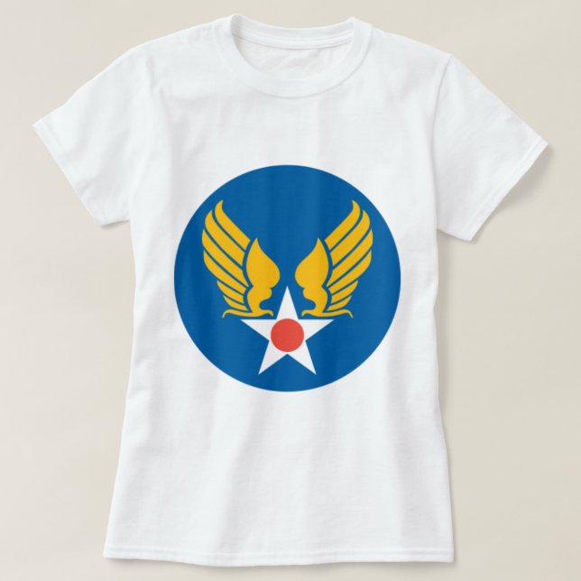 Camiseta Protetor do corpo de ar do exército (Frente do Design)