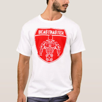 Camiseta Protetor do vermelho de Beastmaster do músculo de