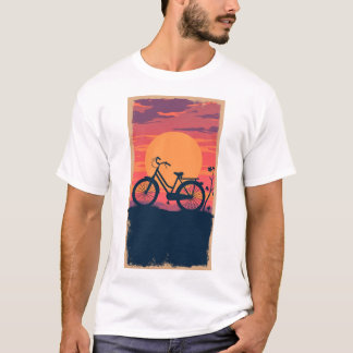 Camiseta protetor solar retrorreflector do ciclo