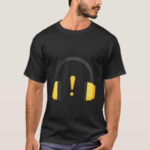 Camiseta Protetores Auriculares Equipamento de Proteção Aud