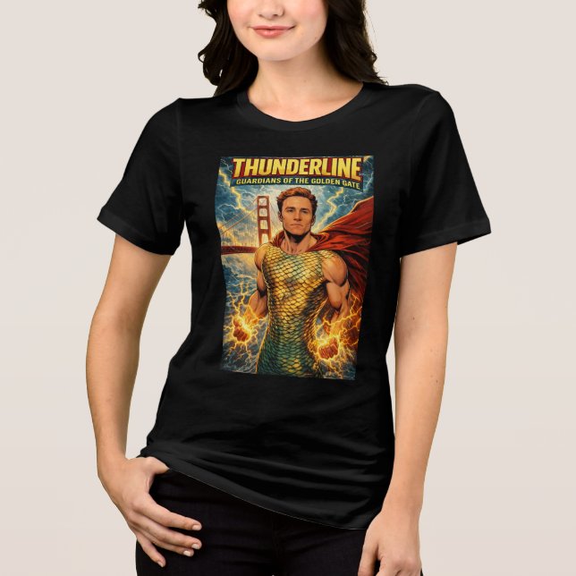 Camiseta Protetores da Porta Dourada (Frente)