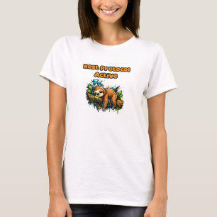Camiseta Protocolo de Descanso Ativo   Design de Relaxament