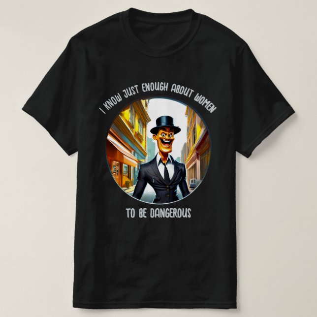 Camiseta Protocolo Grin pouco perigoso 001 (Frente do Design)