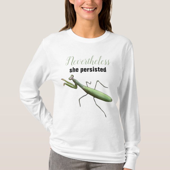 Camiseta Prou Rezando Mantis (Frente)