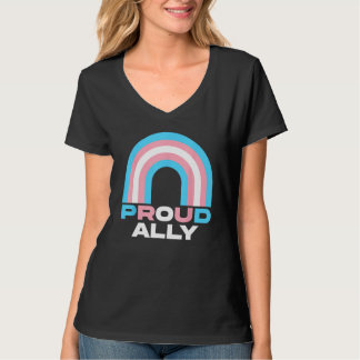 Camiseta Proud Ally Transgender Transsexual Trans Pride Men