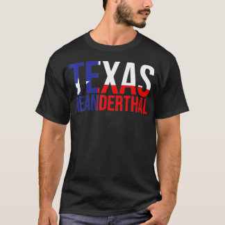 Camiseta Proud American Teas Neanderthal Thinking Tean Flag