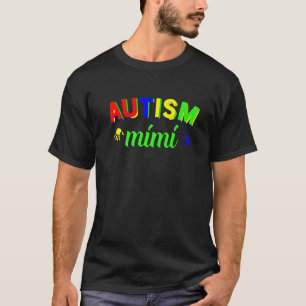 Camiseta Proud Autism Mimi Autism Awareness Warrior Matchin