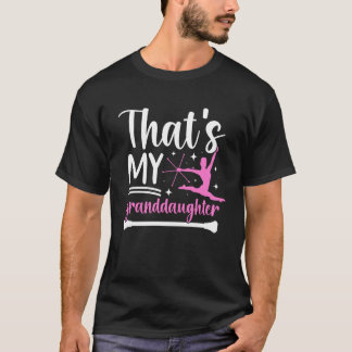 Camiseta Proud Baton Twirling Grandma Baton Twirl Grandmoth