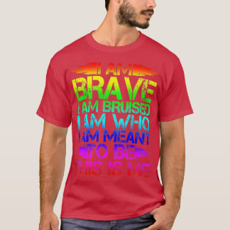 CAMISETA PROUD BRAVE HIS IS ME SHIR LGB GAY PRIDE BI GIF