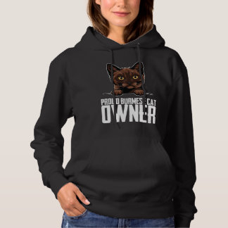 Camiseta Proud burmese cat owner  1