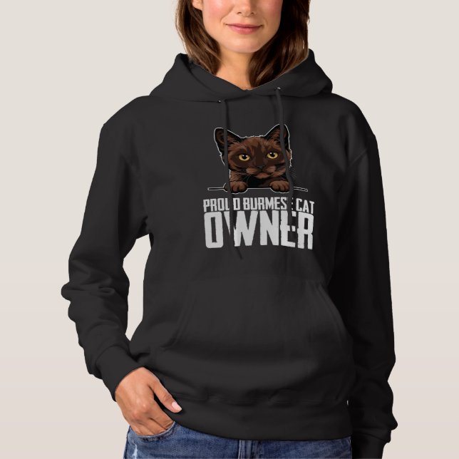Camiseta Proud burmese cat owner  1 (Frente)