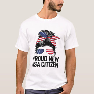 Camiseta Proud Citizens US American New Citizenship Gifts U