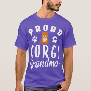 Camiseta Proud Corgi Grandma 
