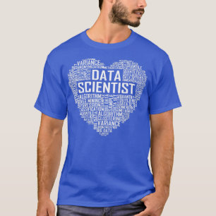 Camiseta Proud Data Scientist Heart Gift Data Science Gradu