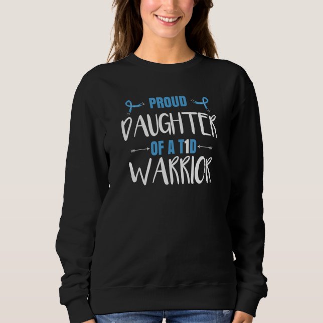 Camiseta Proud Daughter Of A T1D Warrior (Frente)
