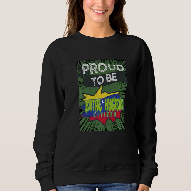 Camiseta Proud Dental Hygienist citizen Profession career w (Frente)