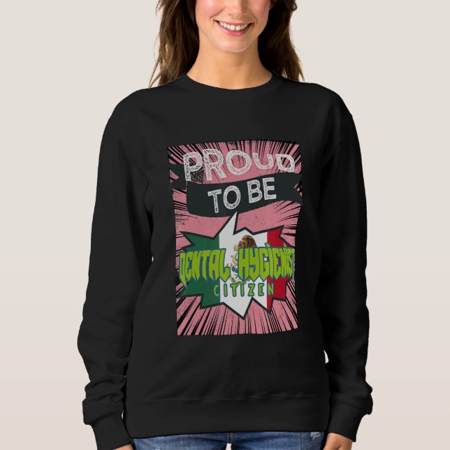 Camiseta Proud Dental Hygienist citizen Profession career w (Frente)