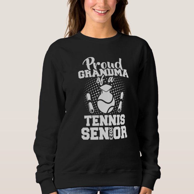 Camiseta Proud Grandma Of A Tennis Senior 2023 Graduation D (Frente)