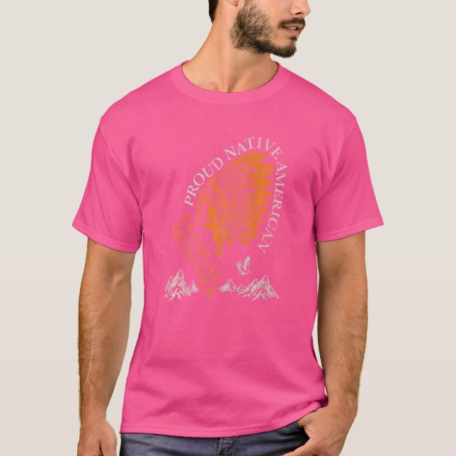 Camiseta Proud Native Job Floral Designer (Frente)